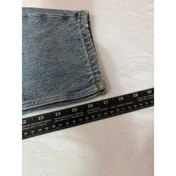 Re/done Hi-rise Jeans  Womens 80's light retro peg leg size 24 style 160-3w8zje - Picture 7 of 10